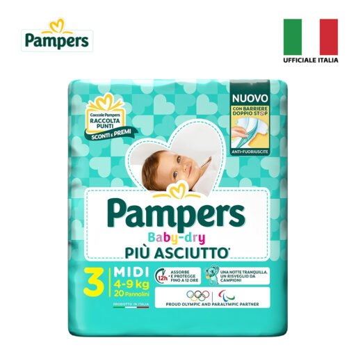 Pampers Baby Dry Midi 20Pz Art.02730900