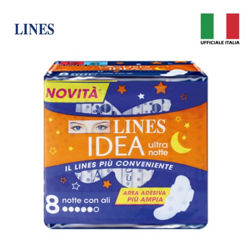 Lines Idea Ultra Notte Ali 8Pz Art.02741135
