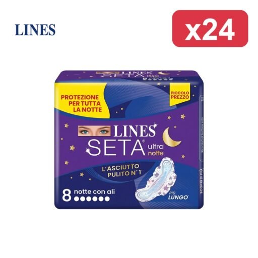 LINES SETA ULTRA NOTTE 8PZ