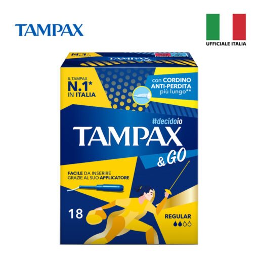 Tampax & Go Regular 18Pz Art.80821462