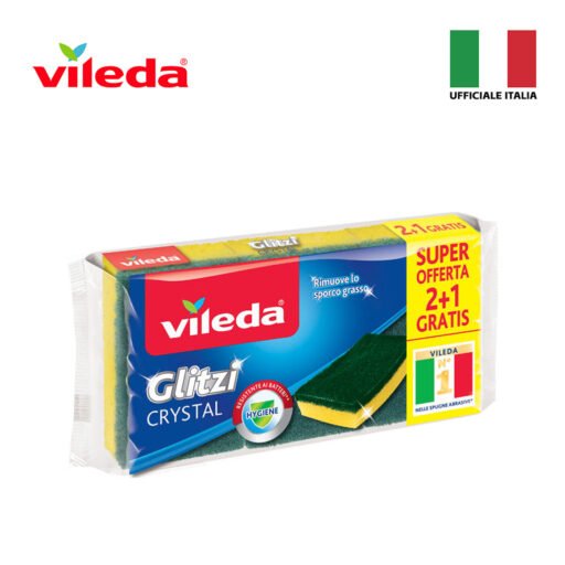 Vileda Spugna Glitzi Crystal 21Pz Art.169100