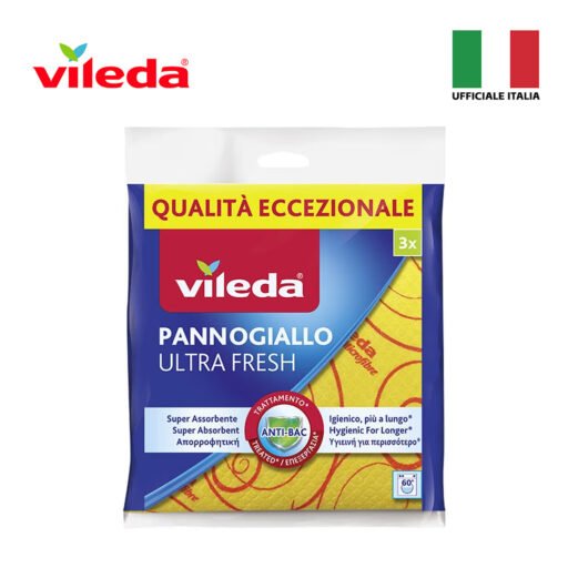 Vileda Pannogiallo Ultra Fresh 3Pz