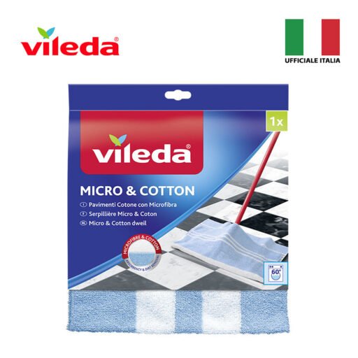 Vileda Panno Pav. Cotone E Microfibra Art.168874