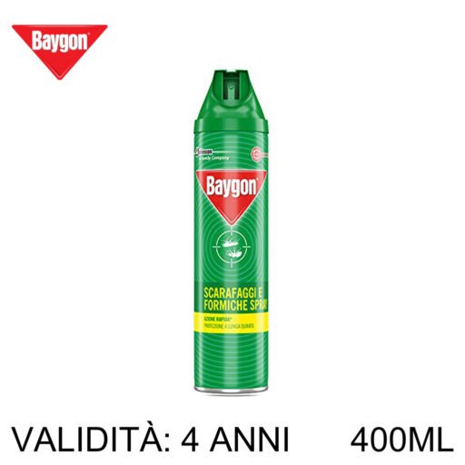 Baygon Scaraf E Form Spray 400Ml Art.381036 12Pz