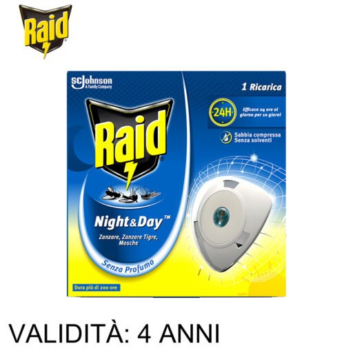 Raid Night E Day Zanzare Ric Singola 1Ea Art.320032