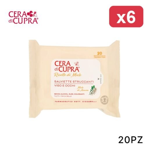 CUPRA SALVIETTE STRUCCANTI 20PZ