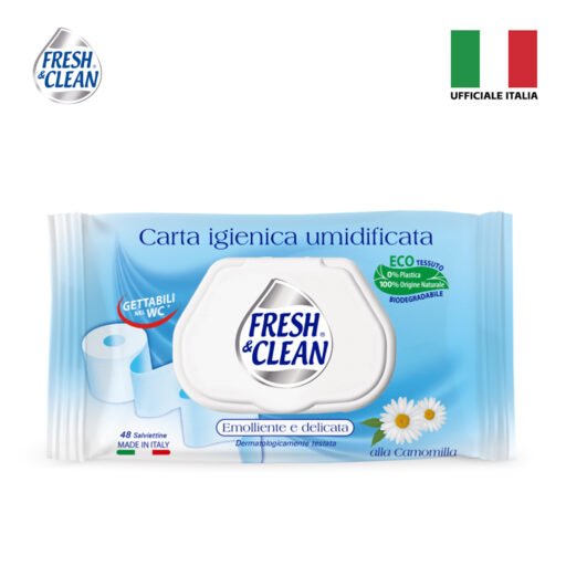 Fresh Clean Carta Igienica Umidificata 48Pz Art.206562