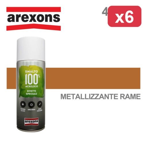 ##AREXONS SMALTO RAME METALIZ. 400ML