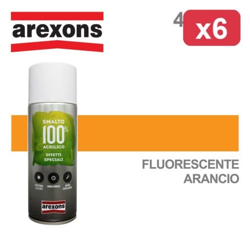 ##AREXONS ACRILICO FLUO ARANCIO 400ML