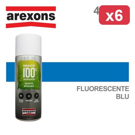 ##AREXONS ACRILICO FLUO BLU 400ML