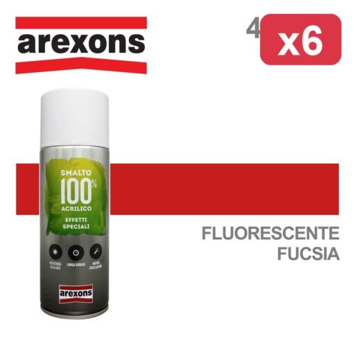 ##AREXONS ACRILICO FLUO FUCSIA 400ML