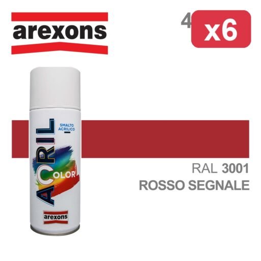 ##AREXONS ACRIL 3001 ROSSO SEGNAL 400ML