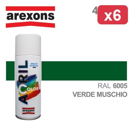 ##AREXONS ACRIL 6005 VERDE MUSCHIO 400ML