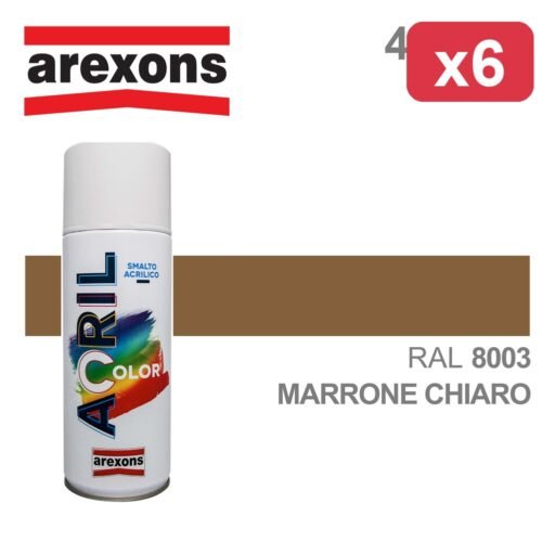##AREXONS ACRIL 8003 MARRONE CHIARO 400M