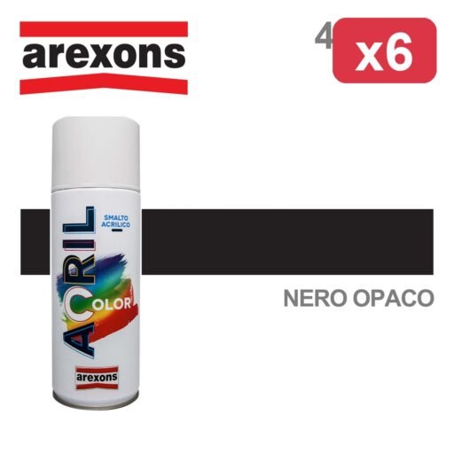 ##AREXONS ACRILICO NERO OPACO 400ML