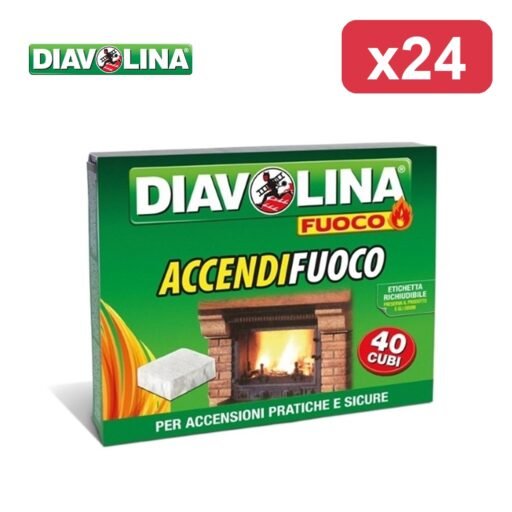DIAVOLINA ACCENDIFUOCO 40 CUBI