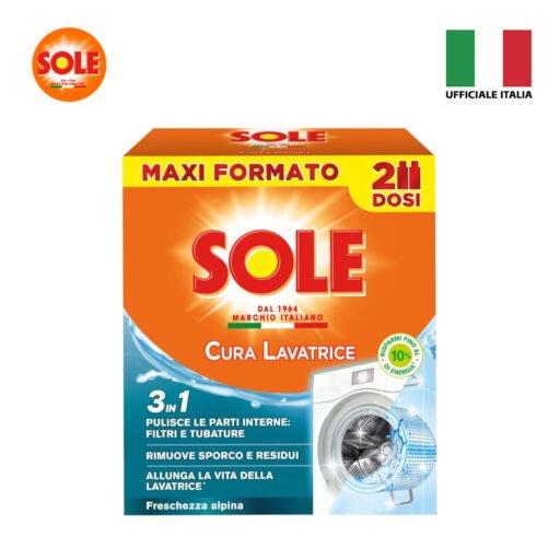 Sole Cura Lavatrice Freschezza Alpina 250Ml 2Pz Art.3284577