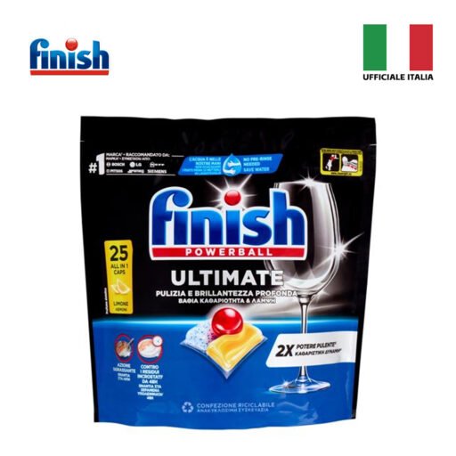 Finish Ultimate Lemon 25Pz Art.3281170