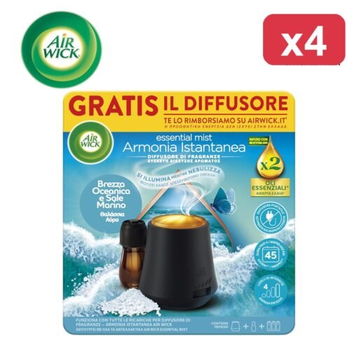 AIR WICK DIFFUSORE COMPLETO OCEANICA-MARINO