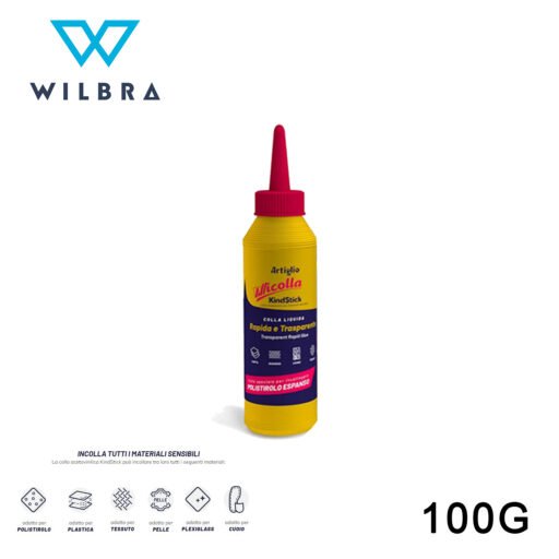 Artiglio 100G Kindstick Colla Liquida Trasp. Art.Ga021 1Pz