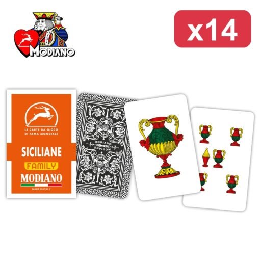 MODIANO SICILIANE ARANCIONE FAMILY