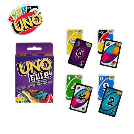 Carte Da Gioco Ramino Uno Mattel Flip Art.300178 Pz1