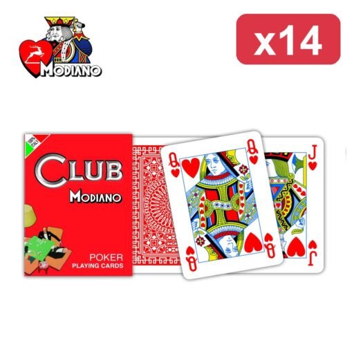 MODIANO POKER CLUB ROSSO