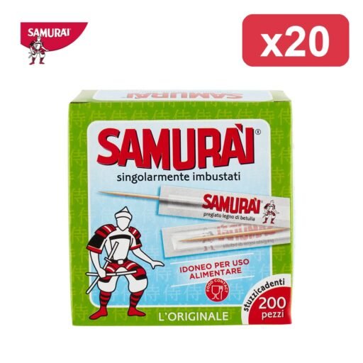 SAMURAI STUZZICADENTI SINGOLA 200PZ