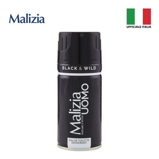MALIZIA DEO UOMO BLACK WILD 150ML ART.136111
