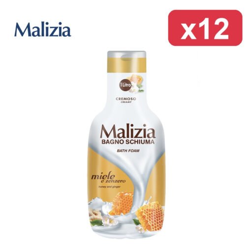 MALIZIA BAGNO SCHIUMA MIELE ZENZERO 1L