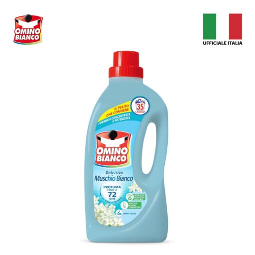 Omino Bianco Lavatrice 35Lavaggi Muschio Bianco Art.M92628