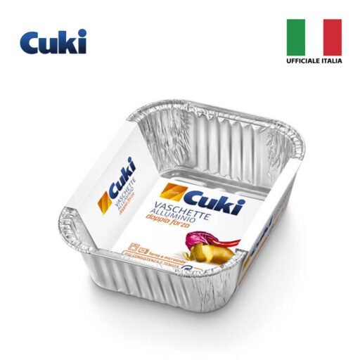 ##CUKI VASCHETTE ALLUMINIO 1PORZIONI 6PZ R30 ART.315122