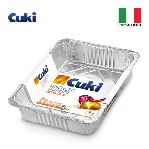 ##CUKI VASCHETTE ALLUMINIO 6PORZIONI 3PZ R84 ART.325032