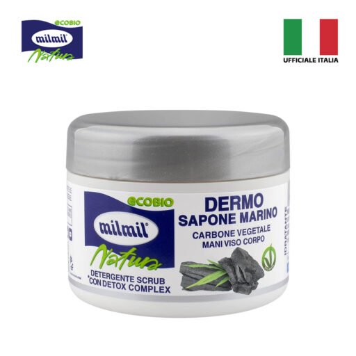Milmil Sapone Scrub 300Ml Vaso Carb Art.014860