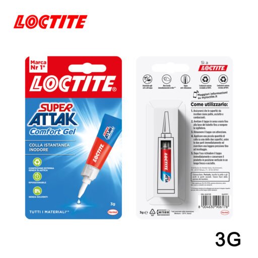 Super Attak 3Gr Comfort Gel Colla Bl1