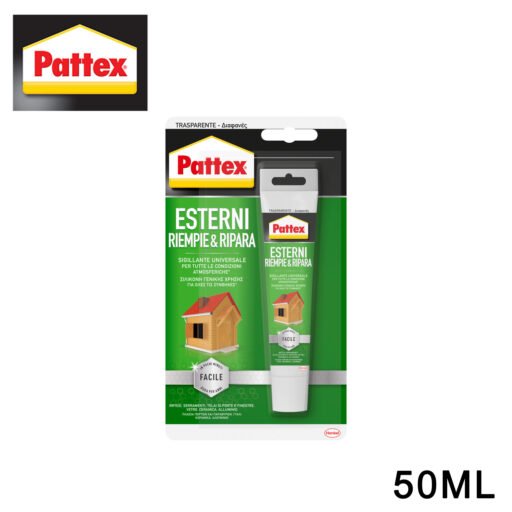 Silicone 50Ml Trasparente Esterni Art.2648093 Pattex Bl1