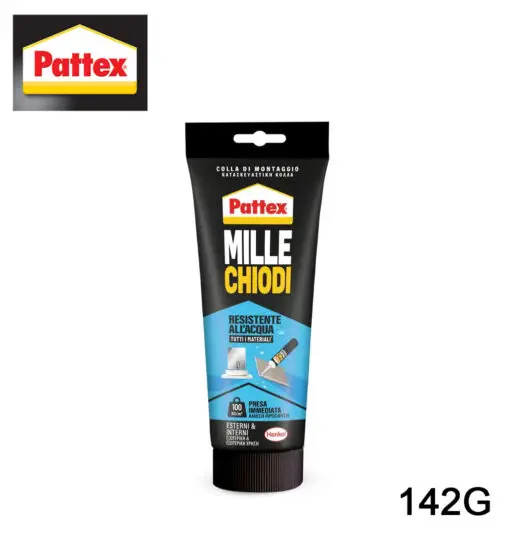 PATTEX MILLECHIODI 142G RESISTENTE ALL'ACQUA