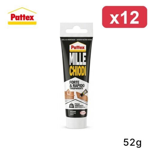 PATTEX MILLECHIODI 52G TRASPARENTE PZ1