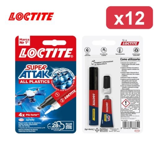 SUPER ATTAK PLASTICA 2G  4ML COLLA BL1