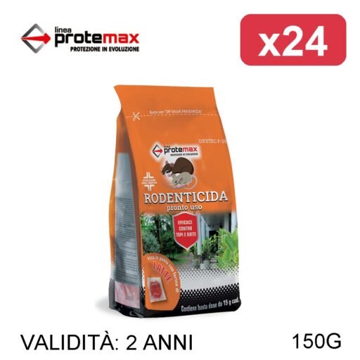 PROTEMAX RODENTICIDA PASTA ROSSA 150G