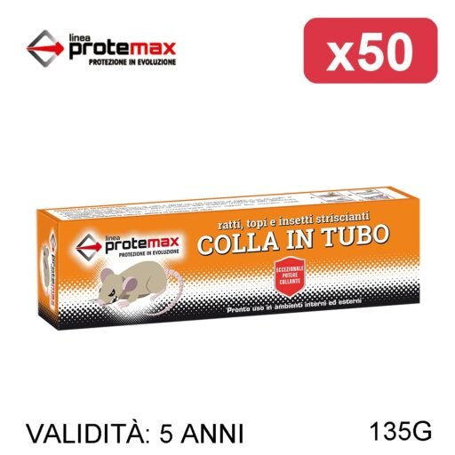 PROTEMAX COLLA IN TUBO TOPI E RATTI 135G