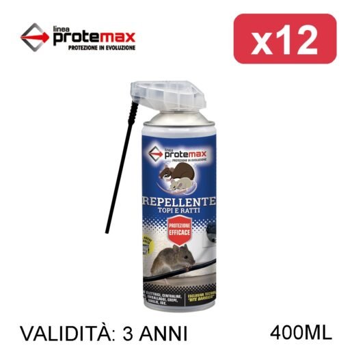 PROTEMAX REPELLENTE TOPI E RATTI 400ML