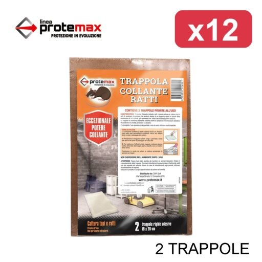 PROTEMAX X2 TRAPPOLA COLLANTE RATTI