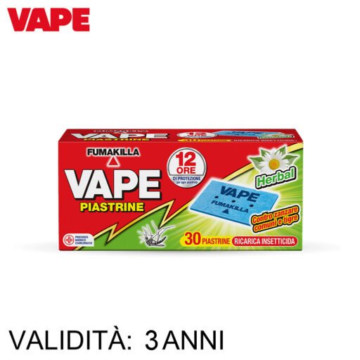 Vape Piastrine Herbal 30 Pz Art.Ga1889300 Ga2111300