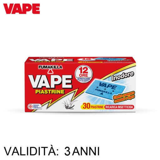 Vape Piastrine Inodore 30 Pz Art.Ga2112400