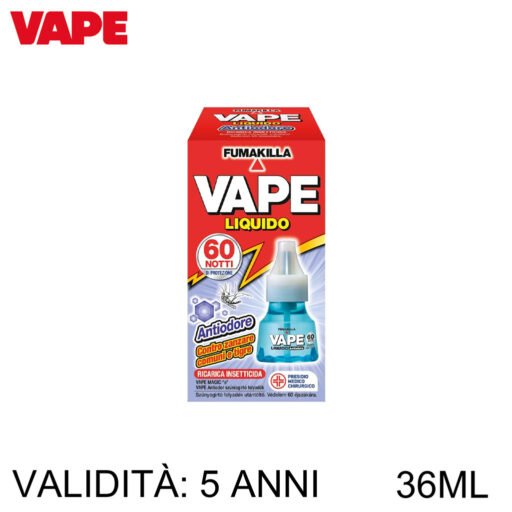 Vape Ricarica Antiodore 36Ml Art.Ga1888100