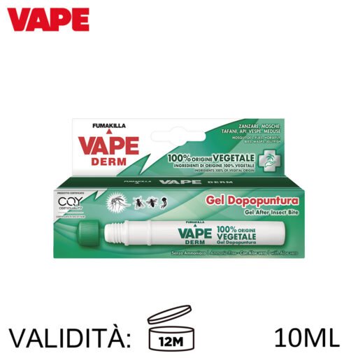 Vape Derm 100%Veg Dopopunt 10Ml Ita En Art.Ga1903200 2039900