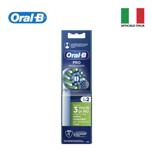 Oral-B Spazz.Elettrico Rica. Cross Pro 2Pz Art.80815828