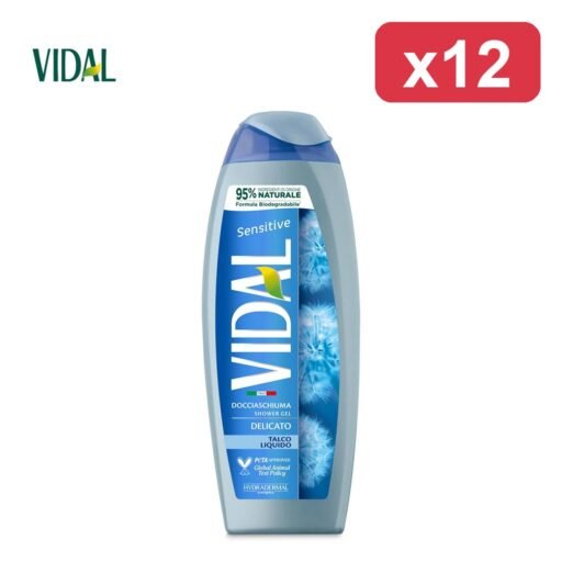 Vidal Doccia Schiuma Talco 250Ml Art.Fab2874