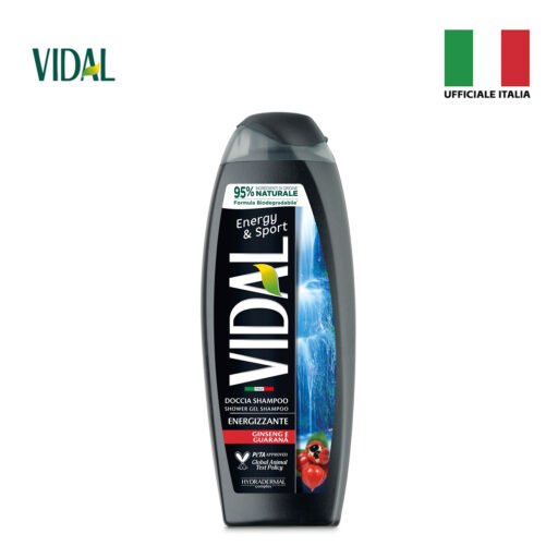 Vidal Doccia Shampoo Ginseng E Guarana 250Ml Art.Fab2878